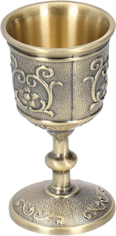 King's Royal Chalice Cup, Chalice Goblet, Bronze Practical Decorative Cup